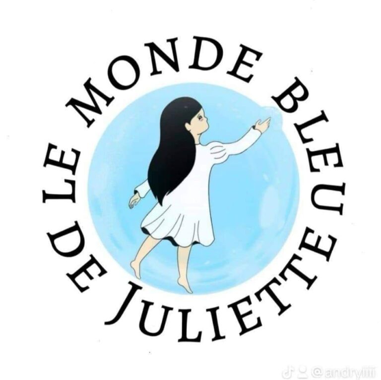 Logo Le monde bleu de Juliette 768x766